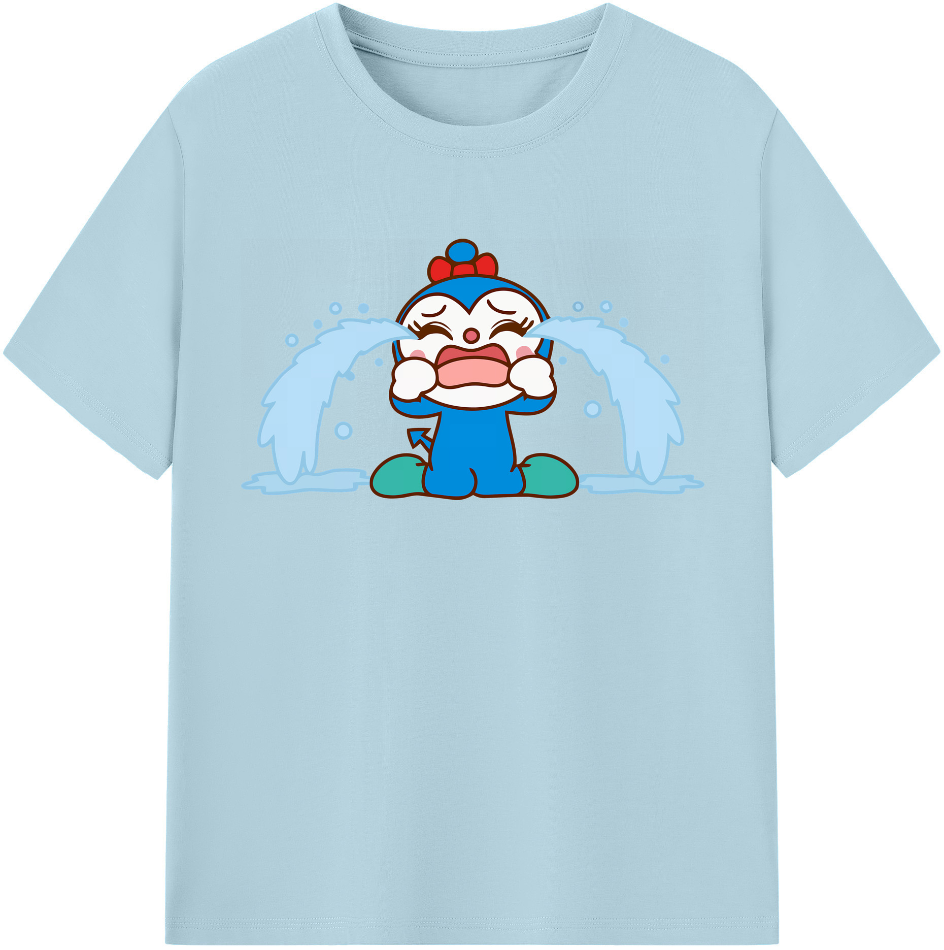 （画像用） アンパンマン Anpanman 綿100％半袖Tシャツ（フロントプリント）